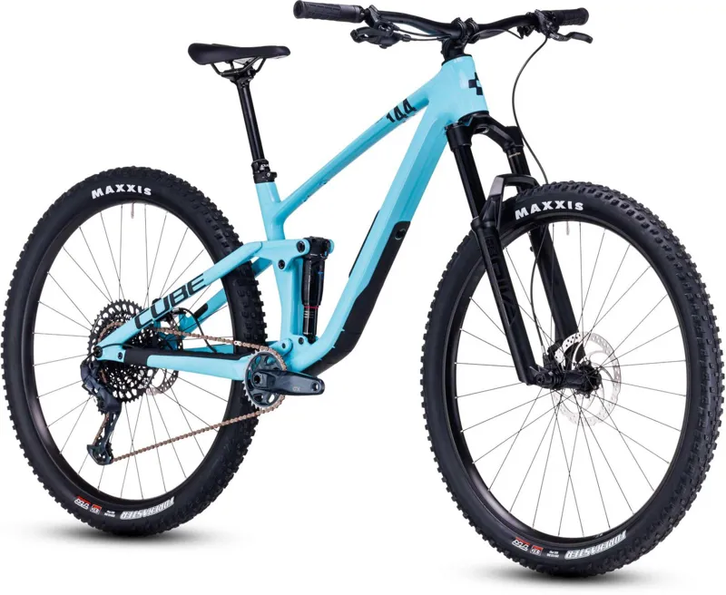 Cube Stereo One44 C.62 Pro Mountain Bike In Blue/Black-1